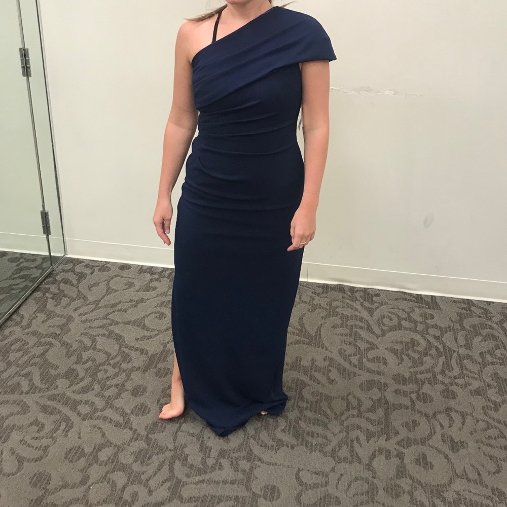 NWT David’s Bridal Navy Blue Bridesmaids Dress